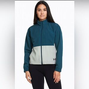 Under Armour Women's Blue and Gray Utility Jacket
